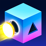 Cover Image of Unduh Cube'n'Roll - Sort shapes and get melody 0.0.1 APK