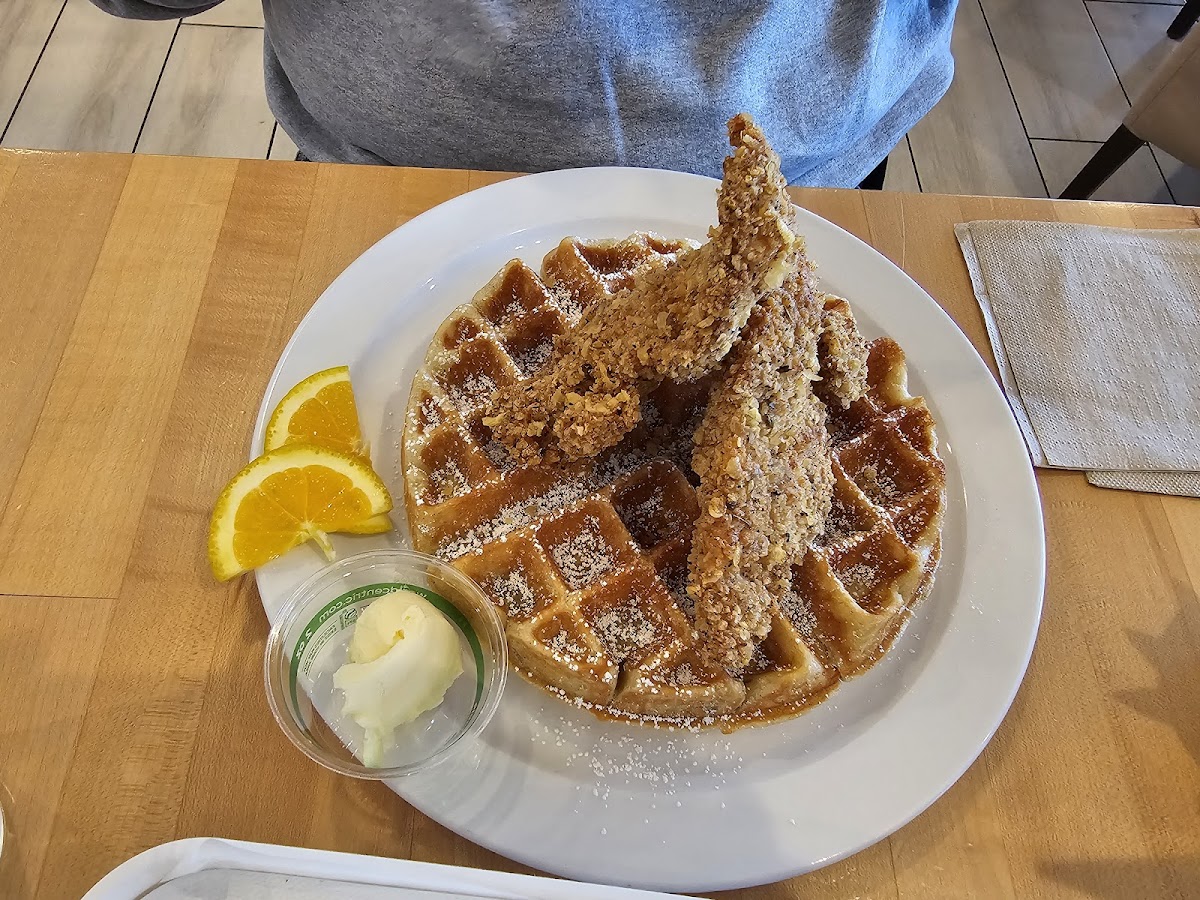 Chicken & waffles