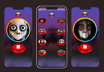 Momo Creepy horror Sound jumpscare meme soundboard for Android - Download