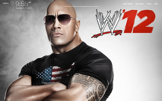 Dwayne Johnson Wallpapers FullHD New Tab