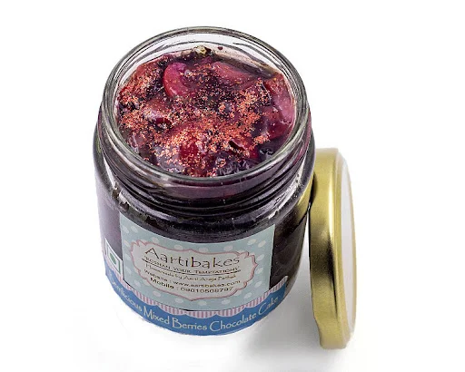 Berrilicious Mixed Berries Cream Cake(Jar)