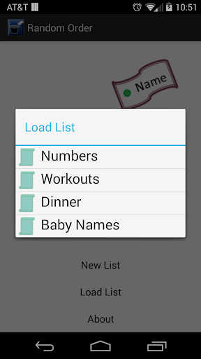 Screenshot Random Order