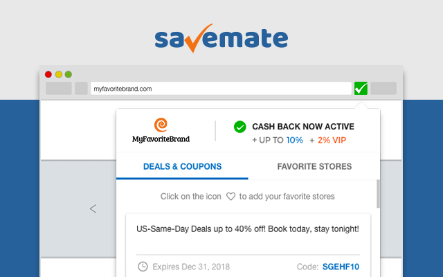 SaveMate: Your Coupons & Cash Back Tool Preview image 3