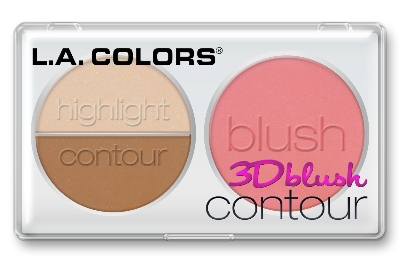 //Rubor L.A Colors 3D Contour Lovely  