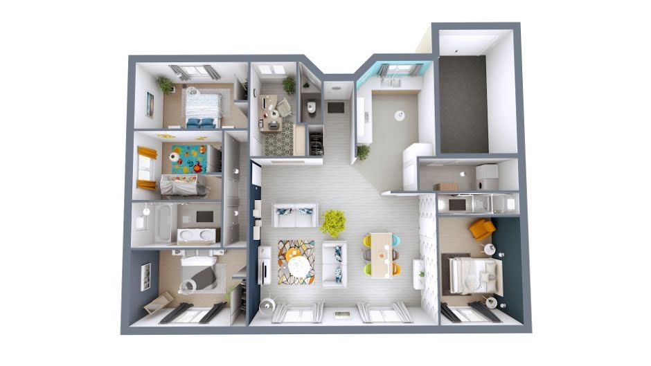 Vente maison neuve 7 pièces 84 m² à Lalinde (24150), 209 000 €
