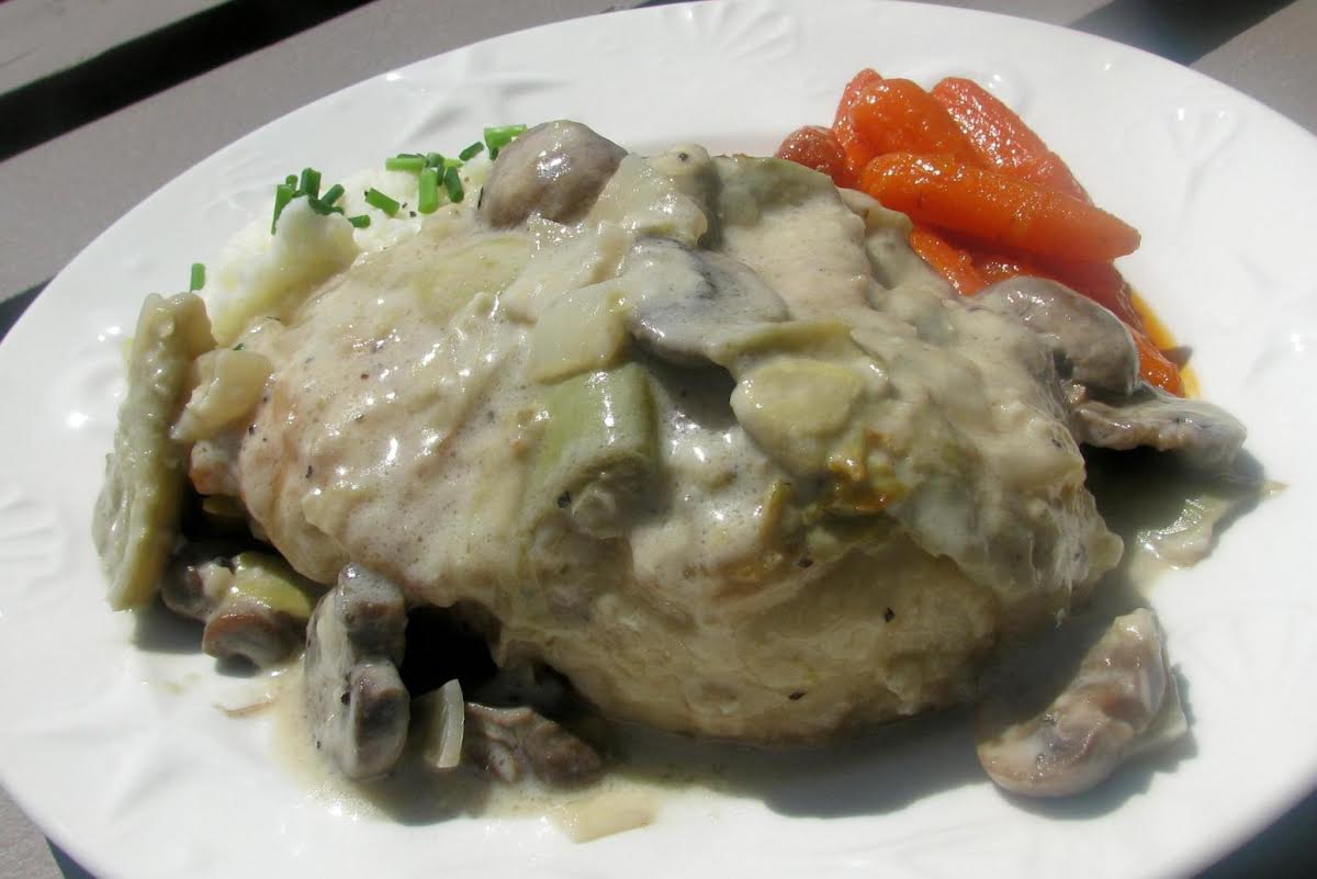 Chicken Mushroom Casserole Chicken Glorious | Just A Pinch ...