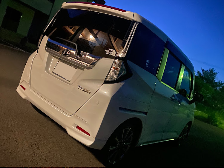 トールカスタムのトールカスタム・愛車・夜ショット・ザノースフェイスに関するカスタム事例の投稿画像1枚目