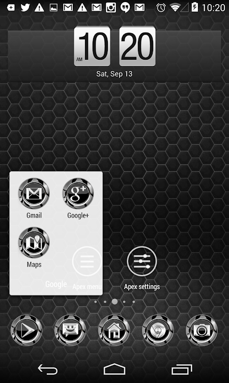 Silver Twister Icons Pack - 1.0.1 - (Android)