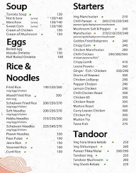 Hyderabadi Bawarchi menu 1