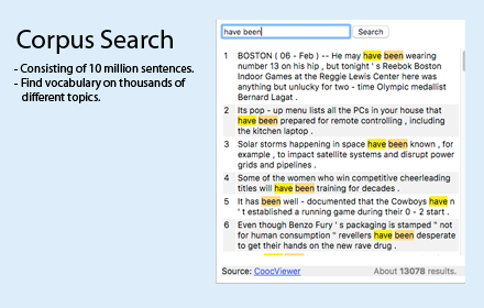 Corpus Search Preview image 0