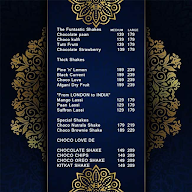 The London Shakes And Cafe menu 3