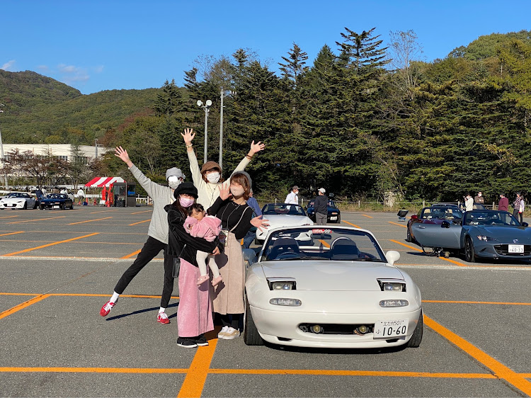 ロードスターのドライブ・うぃきちゃんねる・YouTuber・ロードスター ・軽井沢ミーティングに関するカスタム事例の投稿画像2枚目