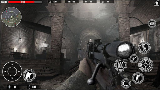 Screenshot WW2 Sniper Gun War Games Duty