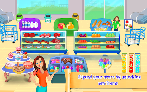 Supermarket Cash Register Sim: Manager & Cashier banner