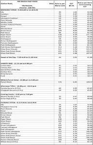 Bakya Fast Food menu 4