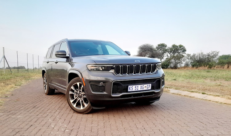 The new Jeep Grand Cherokee mixes American styling, practicality and hi-tech features. Picture: PHUTI MPYANE