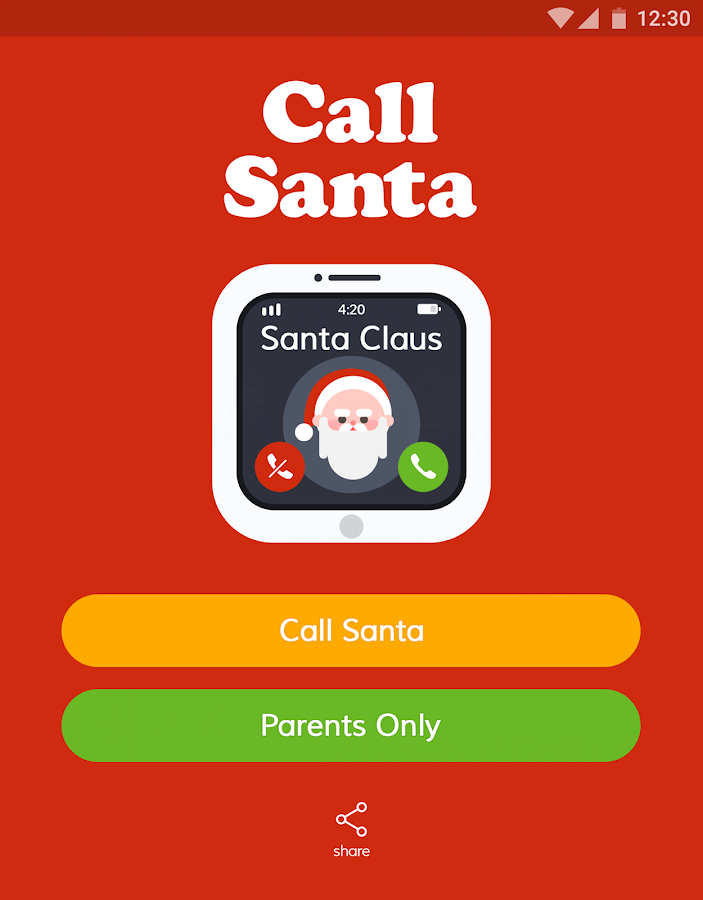 Call Santa - Android Apps on Google Play