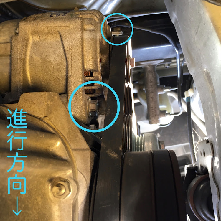 タントのベルト鳴き・ベルト調整・ガジェットアラシ・朱陽自動車に関するカスタム事例の投稿画像5枚目