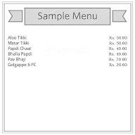 Gupta's Chaat Cafe menu 1