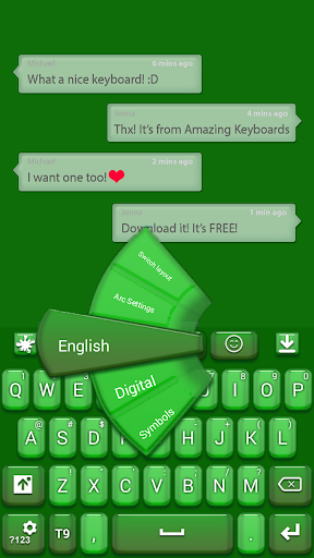 Green Keyboard