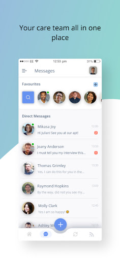 Screenshot DocsInk Care Messenger