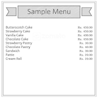 Uncle Cake N Bake menu 2