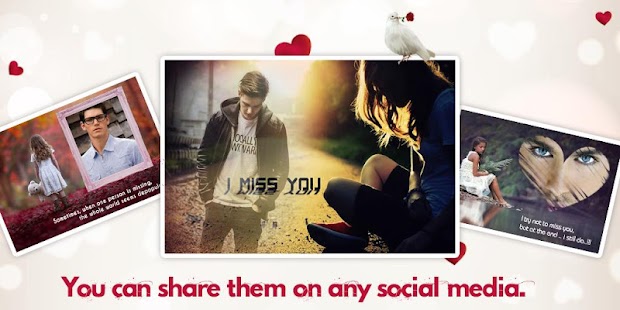 Lastest Miss You Photo Frame APK for Android