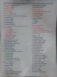 Pulpo Chicken Hut menu 1