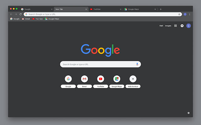 Mojave Pure Dark chrome extension