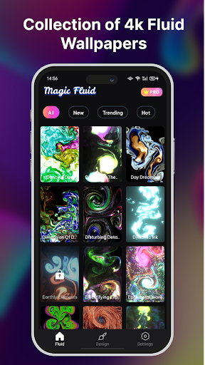 Screenshot Magic Fluid: 3D Live Wallpaper