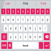 Wihte&Pink LG Keyboard Theme MOD