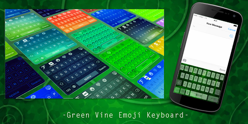 Green Vine Emoji Keyboard