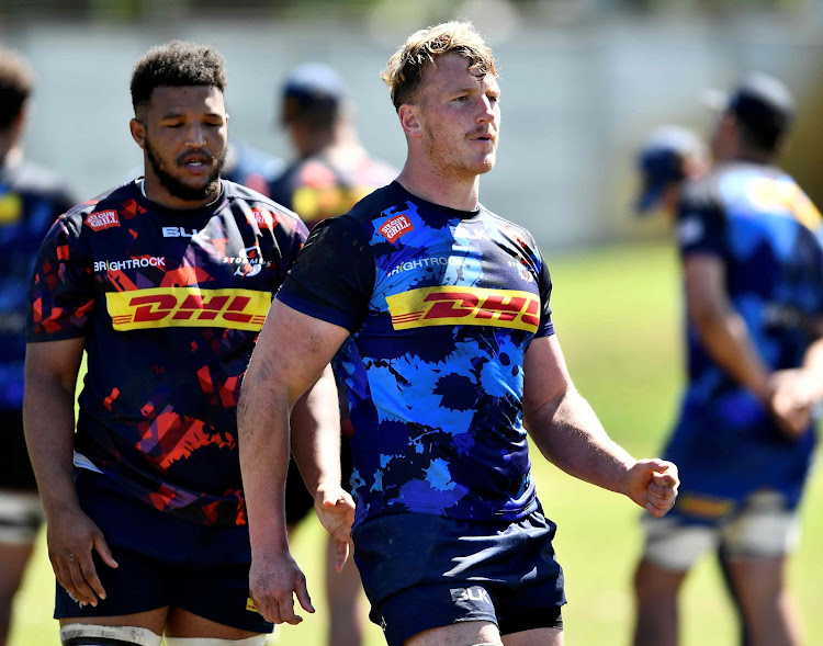 Utility forward Hendre Stassen during the DHL Stormers training session at the High Performance Centre in Cape Town in September. Stassen has joined the DHL Stormers ahead of the upcoming season. Picture: ASHLEY VLOTMAN/GALLO IMAGES