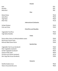 Flavours  - Cafe Restaurant menu 8