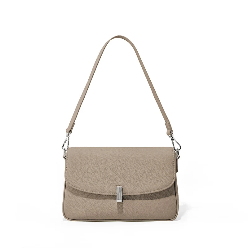Grote Crossbody Tas van Echt Leer voor Dames 2024 Stijlvol en Modieus Echte Rundleer