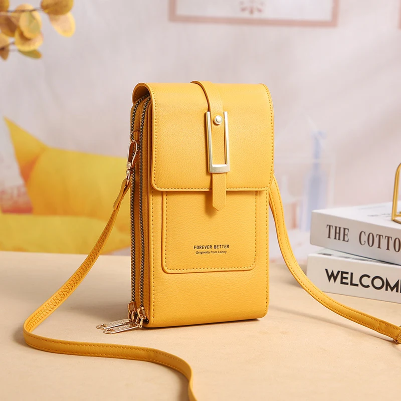 Title 13, Multifunctionele crossbody telefoon tas met tra...