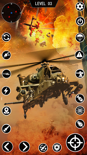 Screenshot Skywar Gunship Helicopter Game