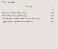 Vaastu - The Dining Bar menu 6