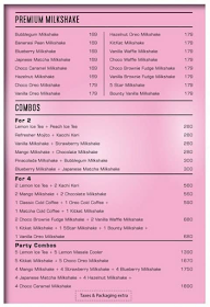 Miami Shakes & More menu 2