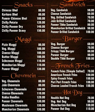 Food Delights menu 1