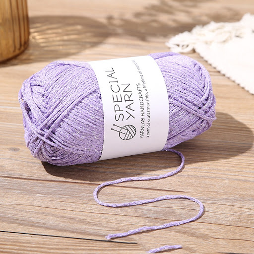 Title 5, Hollow Cotton Fiber Round Strand DIY Hand-knitt...