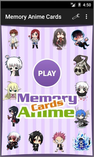 Memory Anime Cards