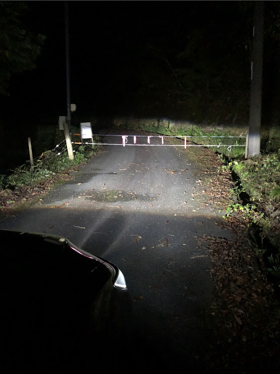 カムリの廃道・廃隧道・温井ダム・鬼後トンネル・山道ドライブに関するカスタム事例の投稿画像16枚目