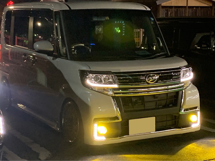 タントカスタムのドライブ・ホイール交換・洗車に関するカスタム事例の投稿画像1枚目