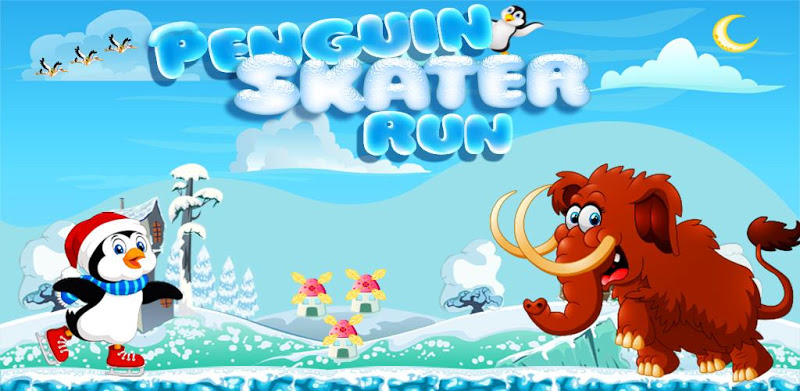 Penguin Skater Run