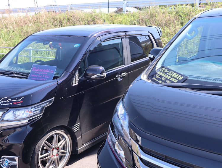 ヴェルファイアのN-WGN・輪止めビビリーズ・コラボ・車好きの話は尽きないに関するカスタム事例の投稿画像7枚目