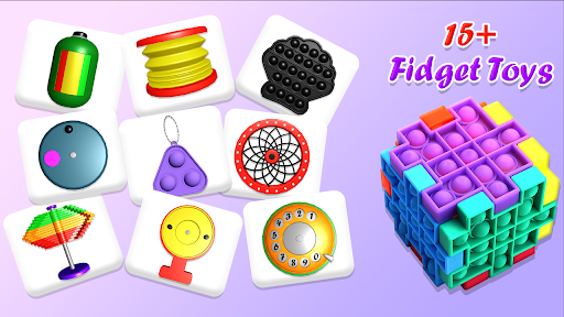 Screenshot Fidget Toys Set Pop It Bubble