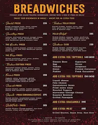 Sand House Cafe menu 3