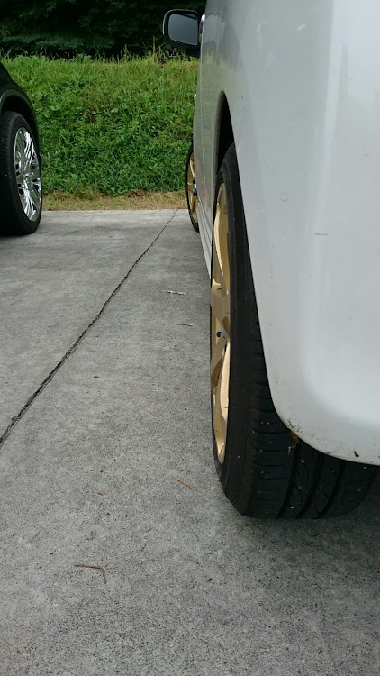 ミライースの車高調整に関するカスタム事例の投稿画像1枚目