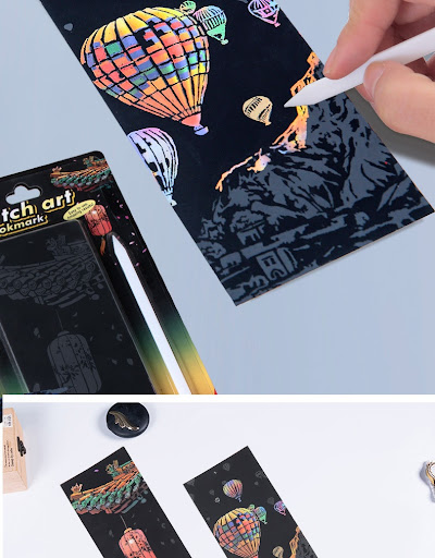 Title 11, World Famous City Night View Scratch Painting f...